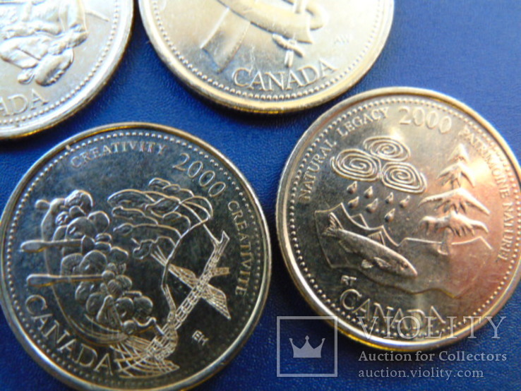 25 центов Канада  2000 год, фото №8