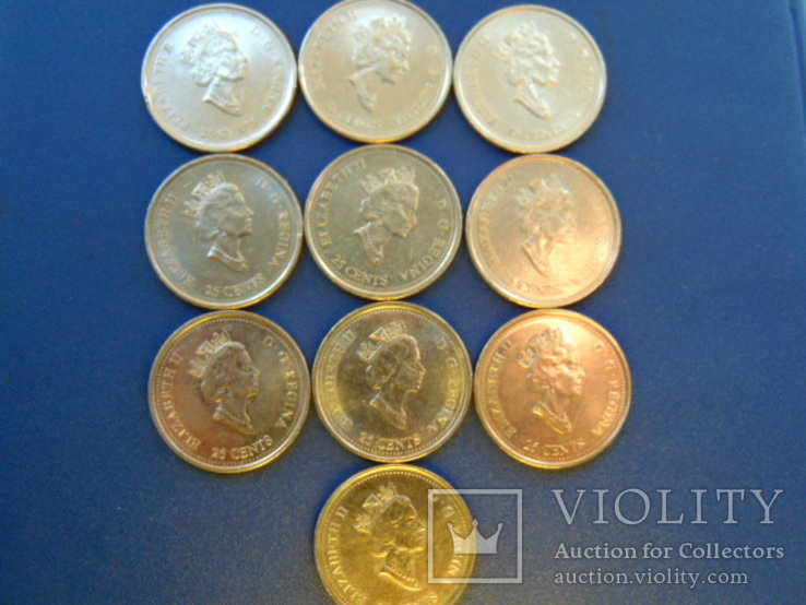 25 центов Канада  2000 год, фото №10