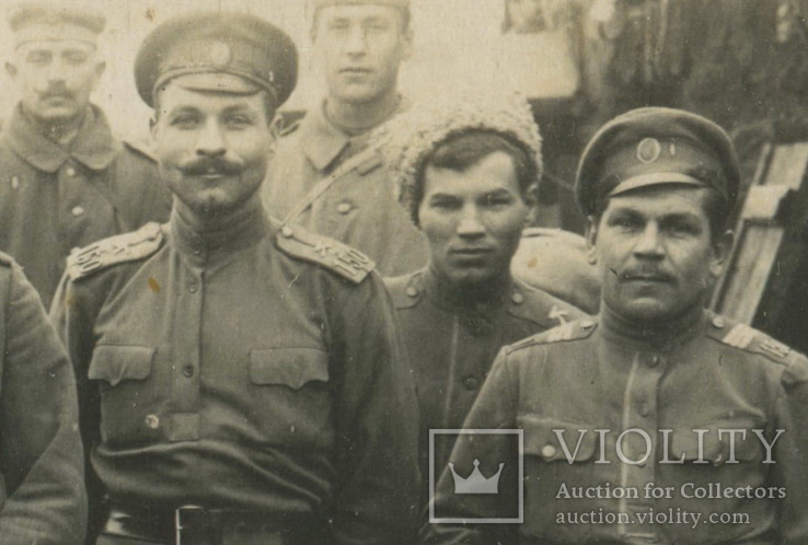 Русские и германские офицеры и рядовые в декабре 1917 г., фото №4