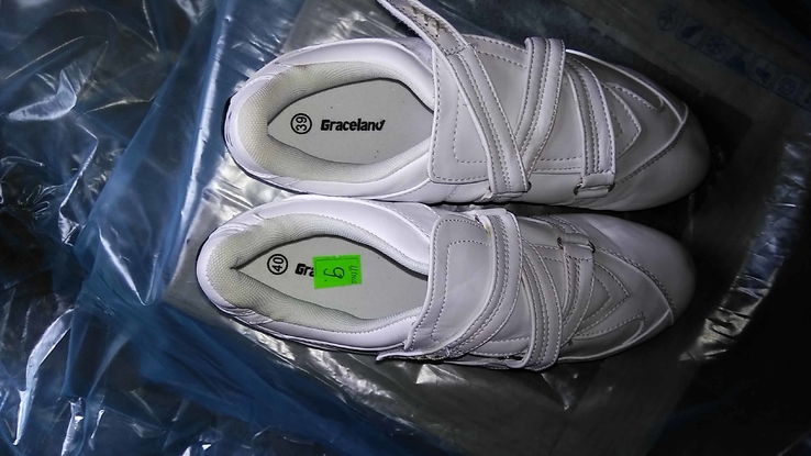 Кроссовки белые Graceland - р.EUR39+40. Обувь из Европы - оригинал, фото №10