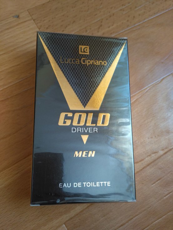 Туалетная вода Lucca Cipriano Gold Driver men 100ml Польша