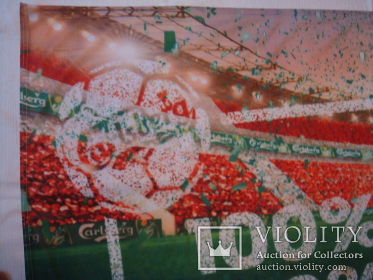 Флаг банер реклама,футбол-спонсор пиво CARLSBERG, фото №6