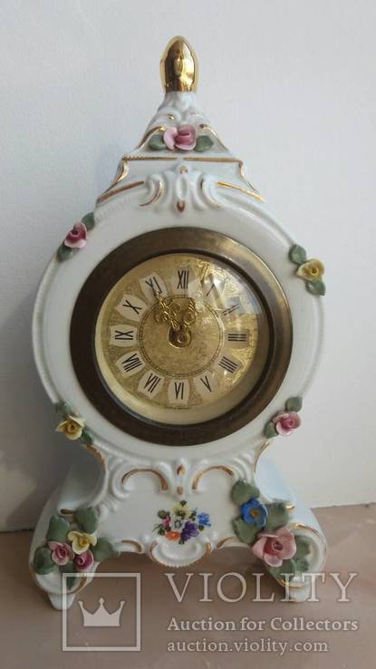 Старинные настольные часы.Дрезден.Германия., фото №2