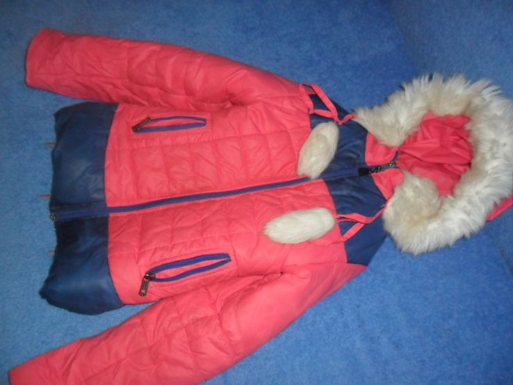Зимня куртка для дівчинки(5-6 р.р), фото №3