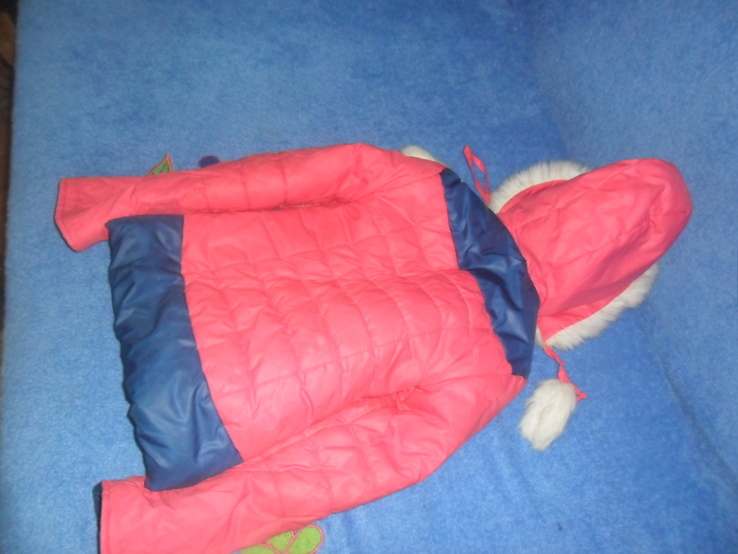 Зимня куртка для дівчинки(5-6 р.р), фото №4