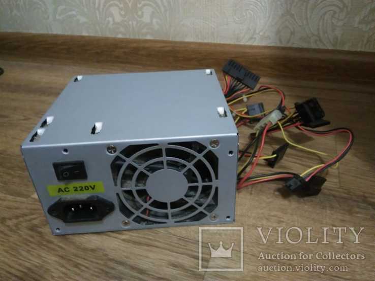 Блок питания компьютерный 400W 8cm Evolution ATX P4, фото №2