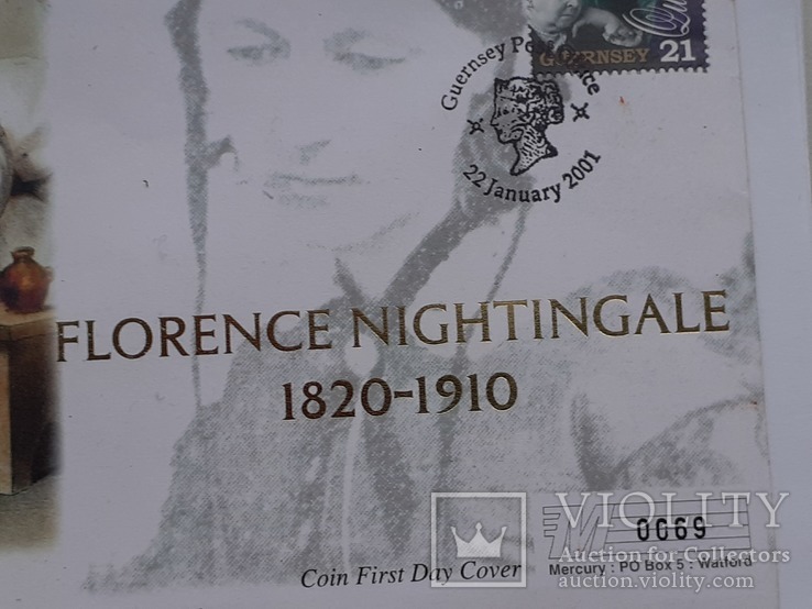 Коллекционный конверт ‘‘ № 0069’’Гибралтар поч. марка, спец. гашение, монета, фото №5