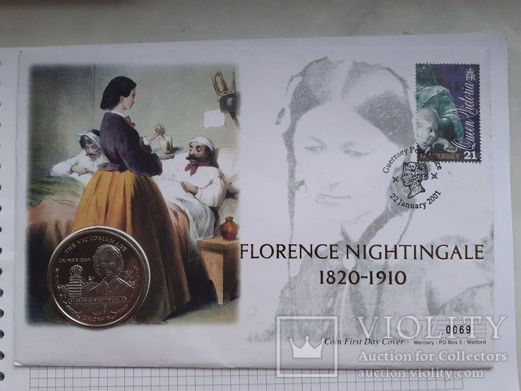 Коллекционный конверт ‘‘ № 0069’’Гибралтар поч. марка, спец. гашение, монета, фото №8