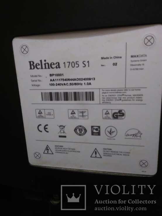 Монитор Belinea 1705 S1, фото №6