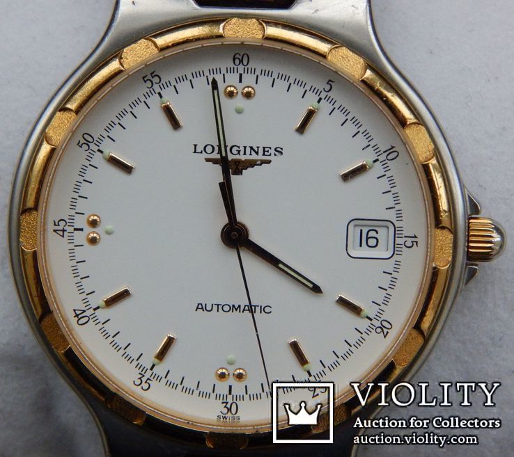 Часы Longines Conquest, автоподзавод, 100м защита,сапфир, Швейцария, фото №3