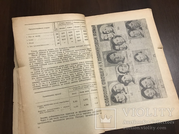 1938 Стахановские урожаи Овощей и картофеля, фото №7