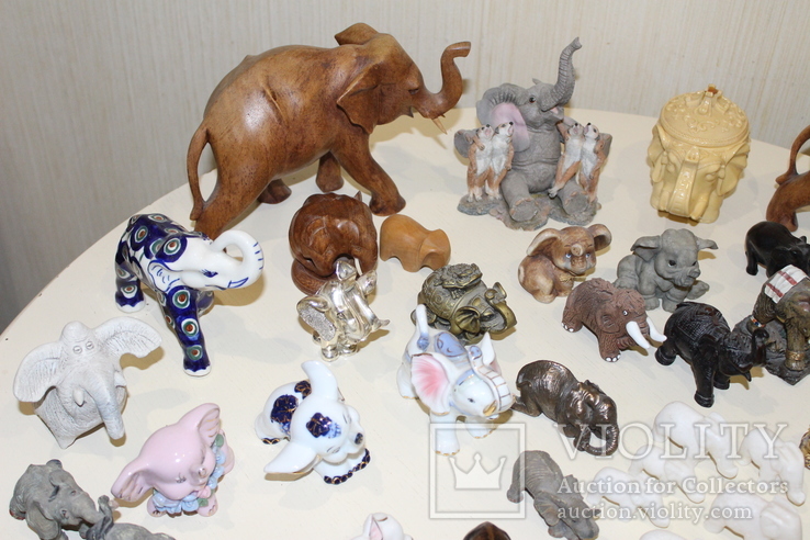 Колекція слонів, десь 45 штук з різних країн., фото №3