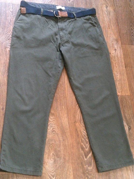 Teilor плотные котон штаны + ремень Gant, фото №2