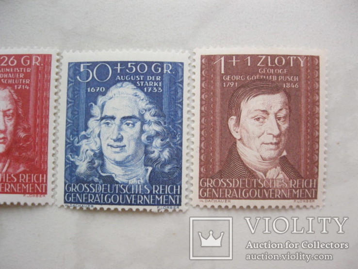 Серия марок Генерал губернаторства №1, фото №4
