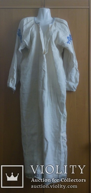 Сорочка домоткана полотняна, фото №2