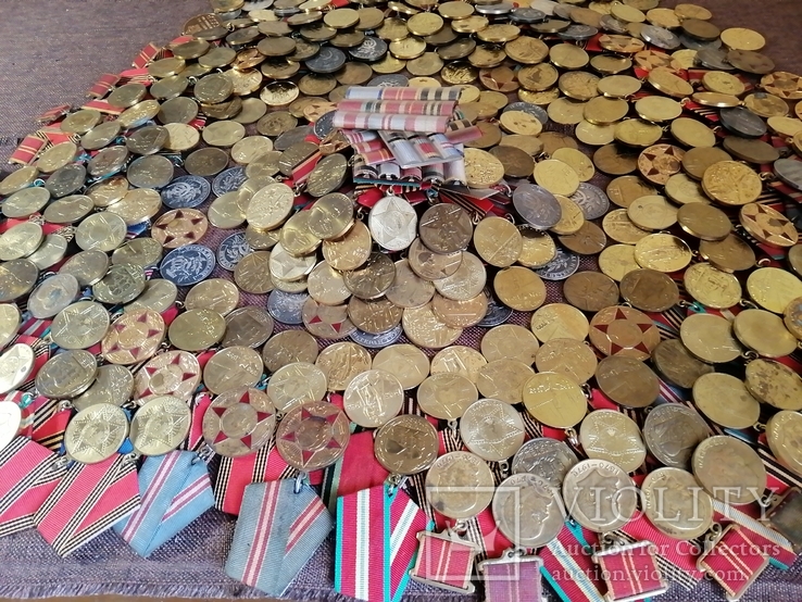 Юбилейные медали СССР 7 кг. одним лотом