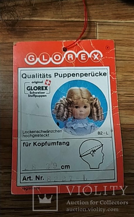 Лялька Glorex (з париком), фото №7