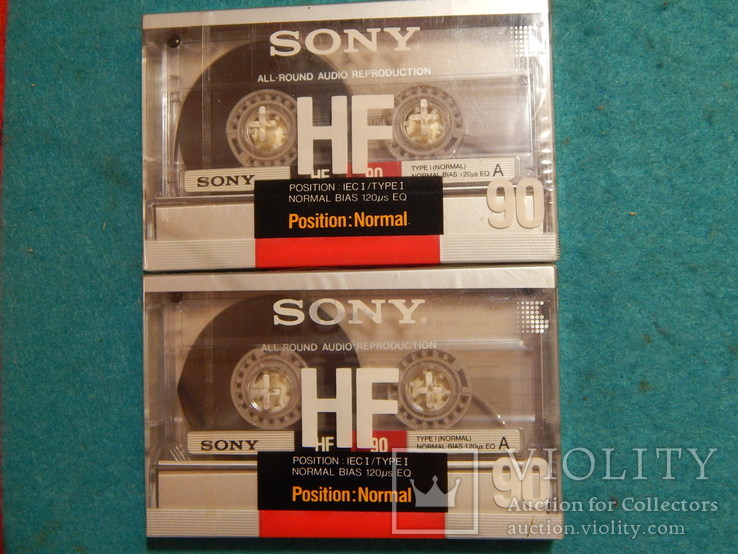 Аудиокассета "Sony"   Новое, 2 шт., фото №2