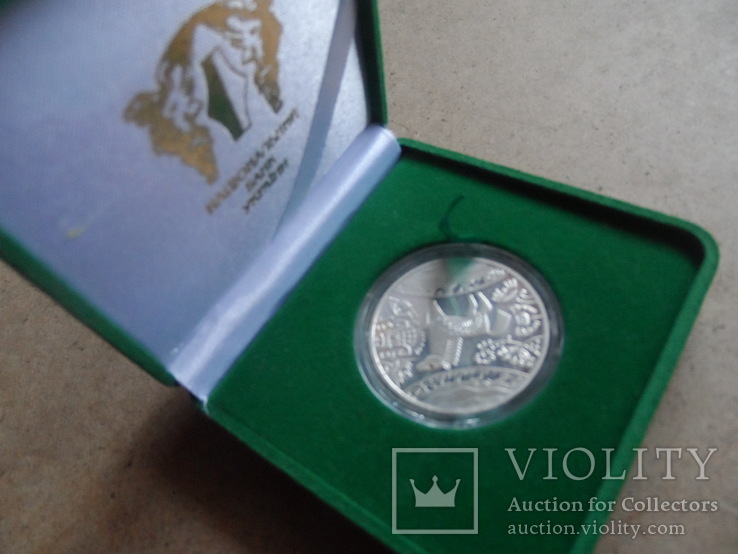 5 гривен 2014  год Лошади  серебро ~, фото №6