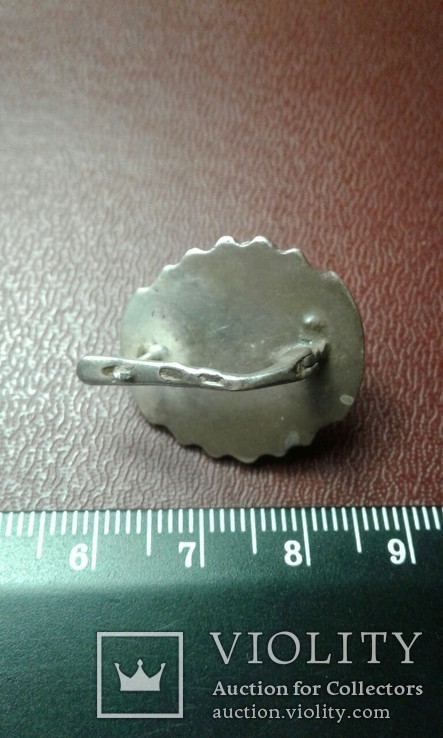 Серьга серебро жемчужина, фото №4