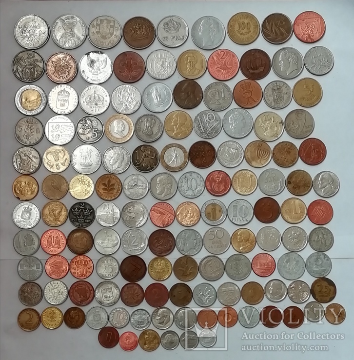 131 монета мира без повторов