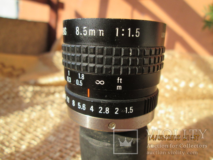 COSMICAR TELEVISION LENS 8.5mm 1:1,5, фото №6