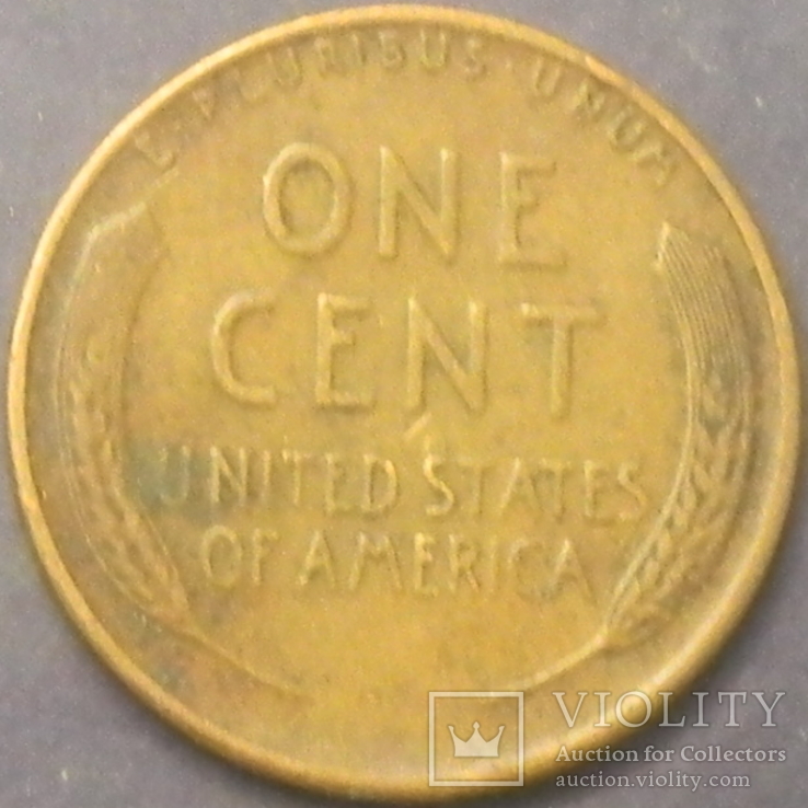 1 цент США 1944 D, фото №2