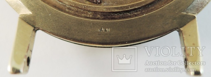 Часы Луч. Позолота AU1, фото №8
