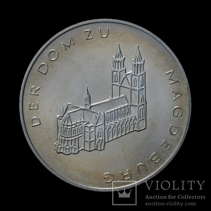 Медаль Собор в Магдебурге 1967, Германия ГДР Диаметр 40мм