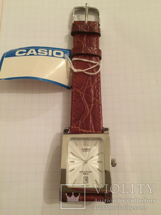 Лот 0083 Новые мужские часы Casio (оригинал) BEM-100L-7AVEF