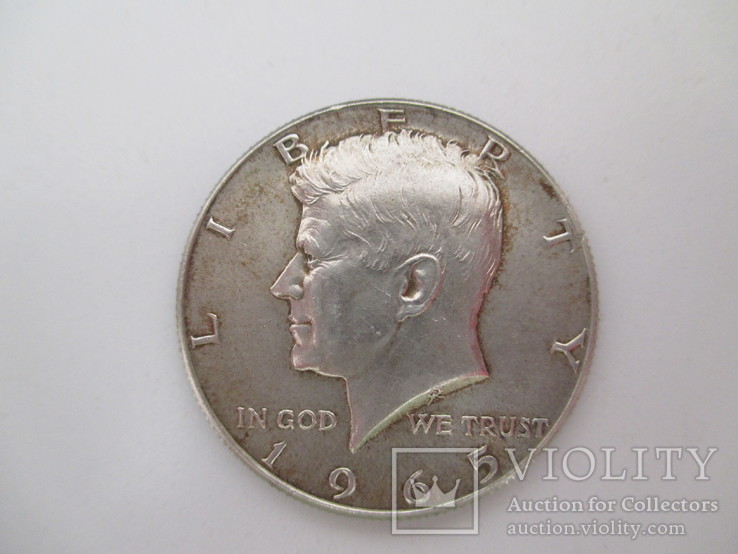 1/2 долларa 1965г.
