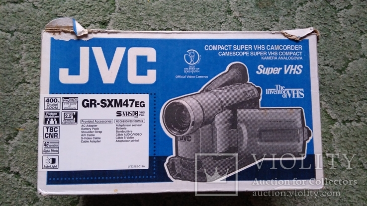 Видеокамера JVC GR-SXM47 EG, фото №8