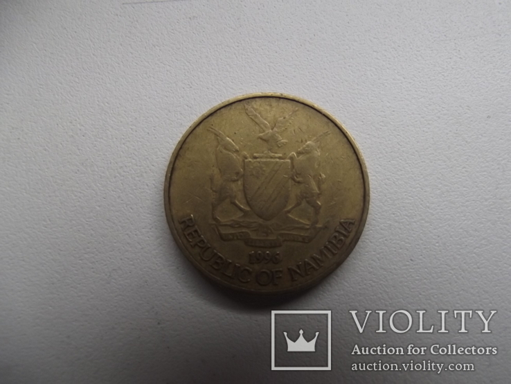 Намибия 1 доллар 1996, фото №3