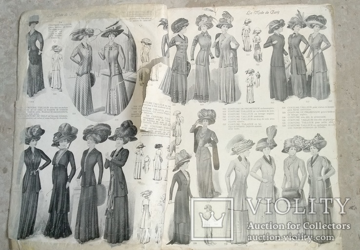 Журнал Парижская мода 1898 г., фото №3