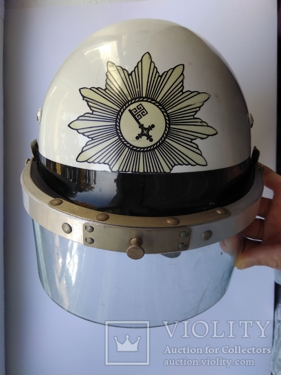 Боевой шлем полиции Германии Schuberth P-68, противоударный
