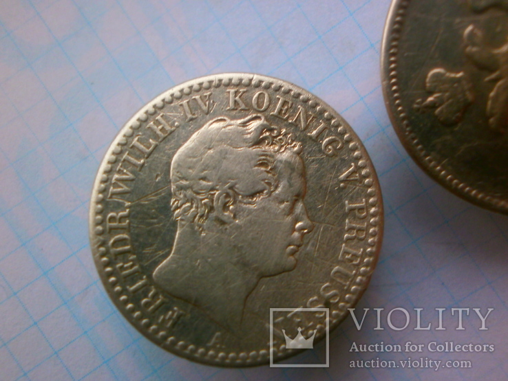 Срібні запонки монети початку 19 ст., фото №6