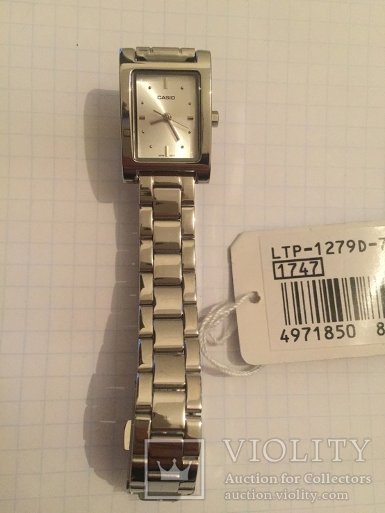 Лот 0116 Новые женские часы Casio (оригинал) LTP-1279D-7AEF