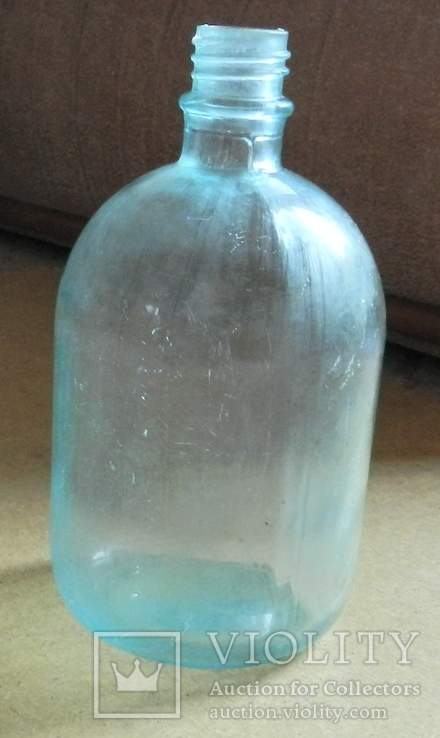 Бутылка под закручивающуюся пробку СССР 1,2 л, фото №2
