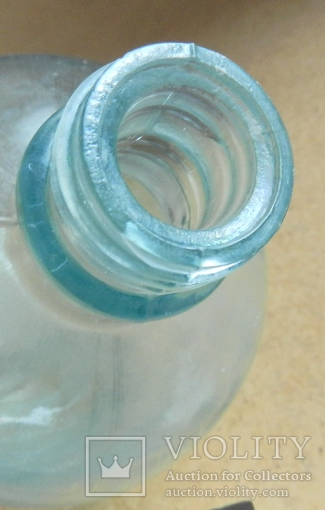 Бутылка под закручивающуюся пробку СССР 1,2 л, фото №5