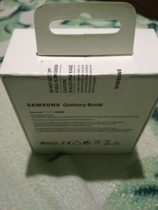 Наявність гарнітури: Так Навушники Samsung Galaxy Buds (Black) SM-R170NZKASEK, photo number 8