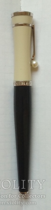 Коллекционная номерная ручка МОНБЛАН с пером 750 пробы., фото №3