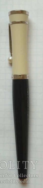 Коллекционная номерная ручка МОНБЛАН с пером 750 пробы., фото №4