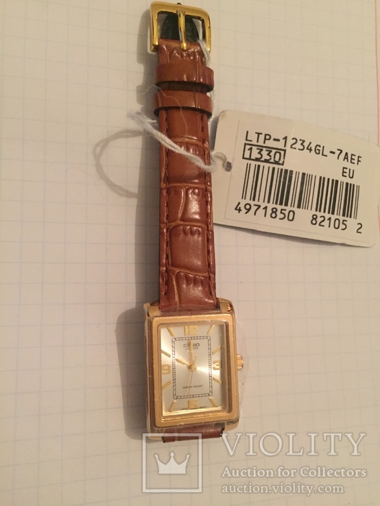 Лот 0124 Новые женские часы Casio (оригинал) LTP-1234L-7AEF