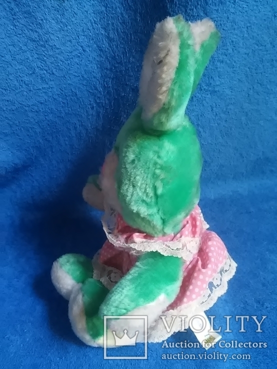 Сидячая, мягкая игрушка: Зайчонок bando TY. TORINO ITALY., фото №7
