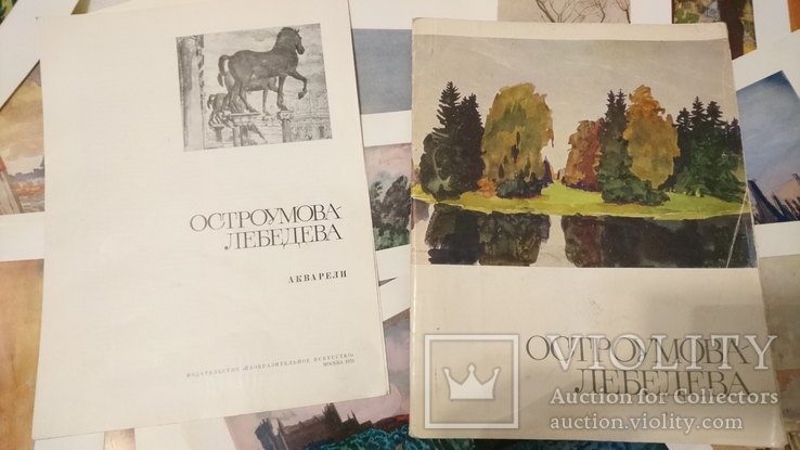 Остроумова-Лебедева.20 репродукций.1970 г. 29*22,5 см., фото №3