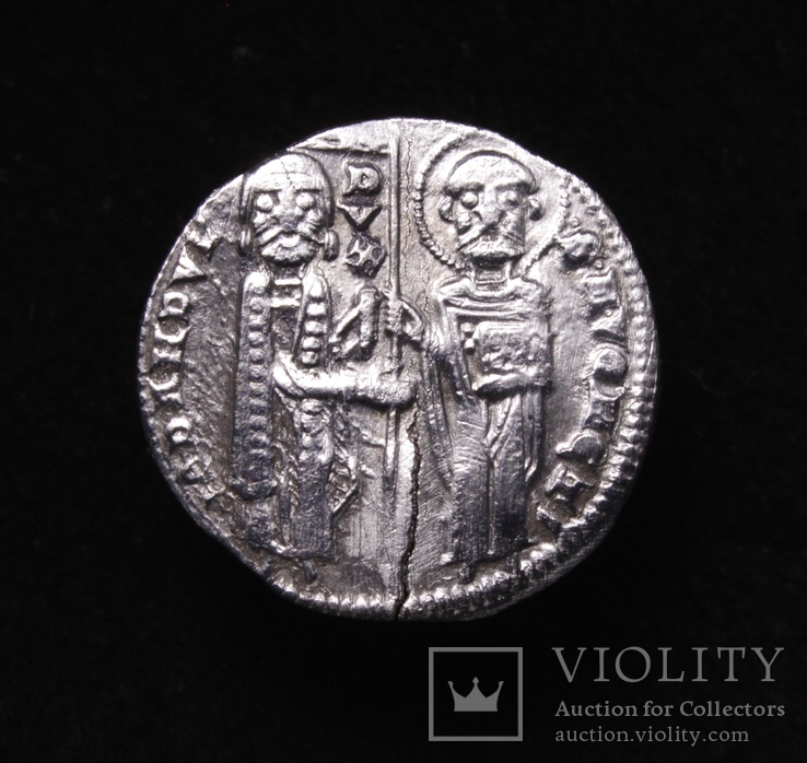 Венеціанська республіка, 48-й дож Джованні Дандоло (1280-1289рр.), срібний гроссо., фото №8