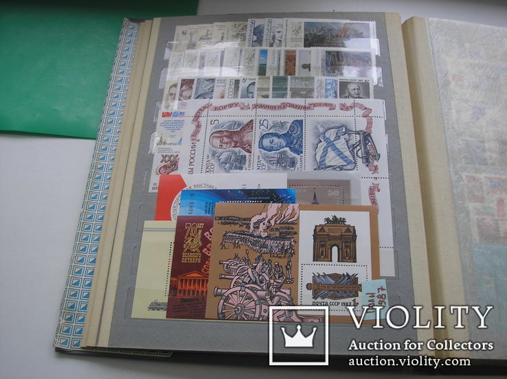 СССР 1987 Полный годовой комплект марок и блоков MNH, фото №4