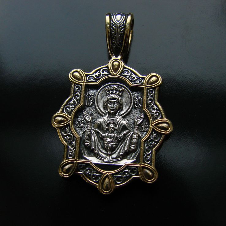 Ладанка, образок Икона Божией Матери «Неупиваемая Чаша», фото №9