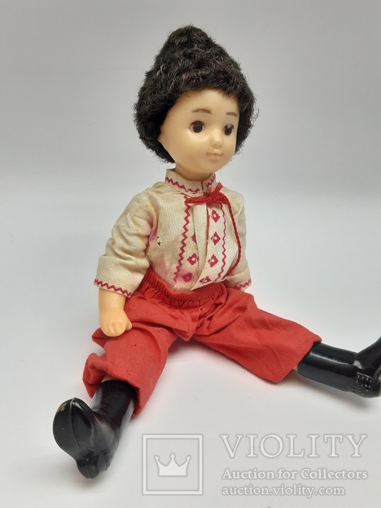 Винтажная сувенирная кукла Ивасик в национальной одежде,  Редкость, ф-ка игрушек, фото №6
