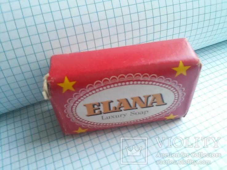 Туалетное мыло: "ELANA" Luxury Soap. Made in German. 80% 100 g, фото №3